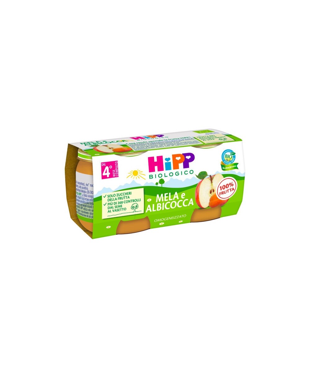 HIPP BIO OMOG ALB/MELA 2X80G